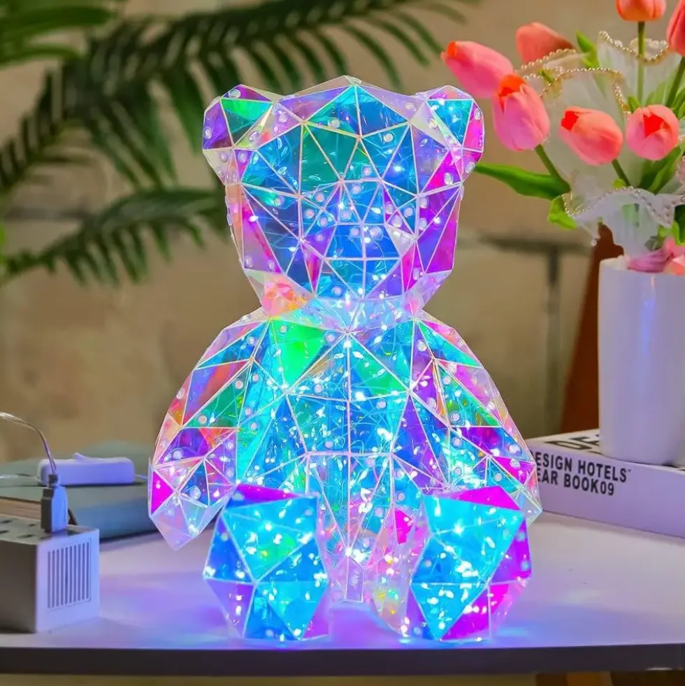 LAMPE DECO OURS ORIGAMI