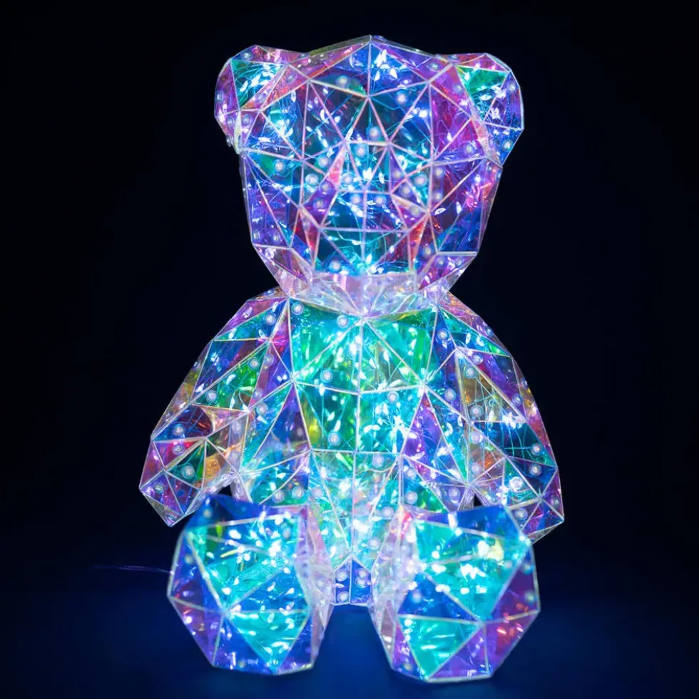 LAMPE DECO OURS ORIGAMI