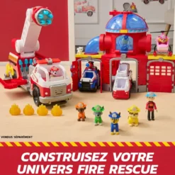 LA PAT' PATROUILLE - CAMION DE POMPIERS DELUXE FIRE RESCUE