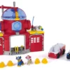 LA PAT'PATROUILLE - COFFRET CASERNE DE POMPIERS ET 2 VEHICULES FIRE RESCUE