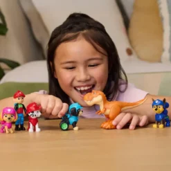 LA PAT'PATROUILLE - COFFRET FIGURINES AVENTURE - FILM MISSION DINO