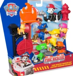 LA PAT' PATROUILLE - COFFRET MISSION INCENDIE FIRE RESCUE