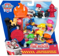 LA PAT' PATROUILLE - COFFRET MISSION INCENDIE FIRE RESCUE