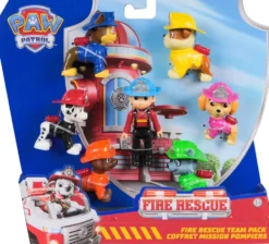 LA PAT' PATROUILLE - MULTIPACK DE 7 FIGURINES FIRE RESCUE