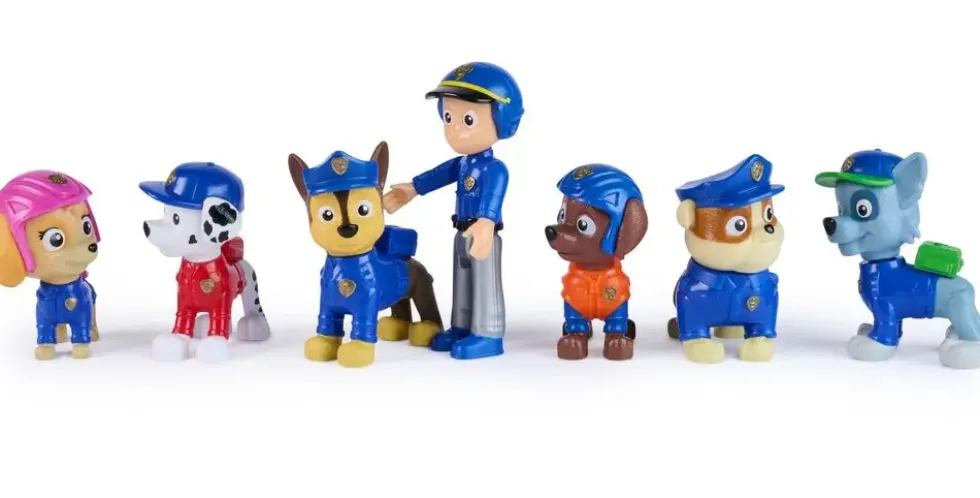 LA PAT' PATROUILLE - MULTIPACK DE 7 FIGURINES SEARCH & RESCUE