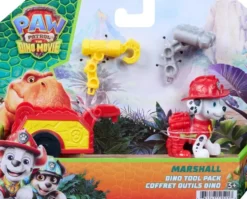 LA PAT' PATROUILLE - PACK FIGURINE + OUTILS MARCUS - LE FILM MISSION DINO