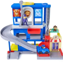 LA PAT' PATROUILLE - PLAYSET POSTE DE POLICE PUP SQUAD SEARCH & RESCUE