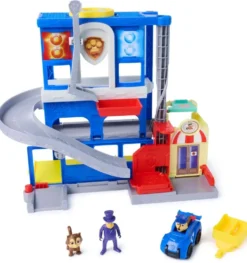 LA PAT' PATROUILLE - PLAYSET POSTE DE POLICE PUP SQUAD SEARCH & RESCUE