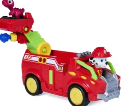 LA PAT'PATROUILLE - VEHICULE + FIGURINE MARCUS- LE FILM MISSION DINO