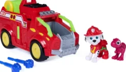 LA PAT'PATROUILLE - VEHICULE + FIGURINE MARCUS- LE FILM MISSION DINO