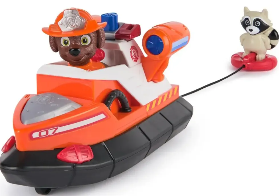 LA PAT' PATROUILLE - VEHICULE + FIGURINE FIRE RESCUE ZUMA
