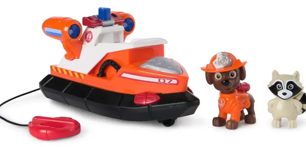 LA PAT' PATROUILLE - VEHICULE + FIGURINE FIRE RESCUE ZUMA