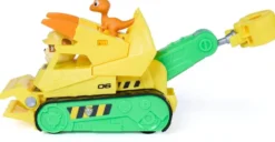 LA PAT'PATROUILLE - VEHICULE+ FIGURINE RUBEN- LE FILM MISSION DINO