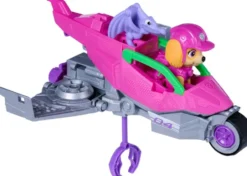 LA PAT'PATROUILLE - VEHICULE + FIGURINE - LE FILM MISSION DINO