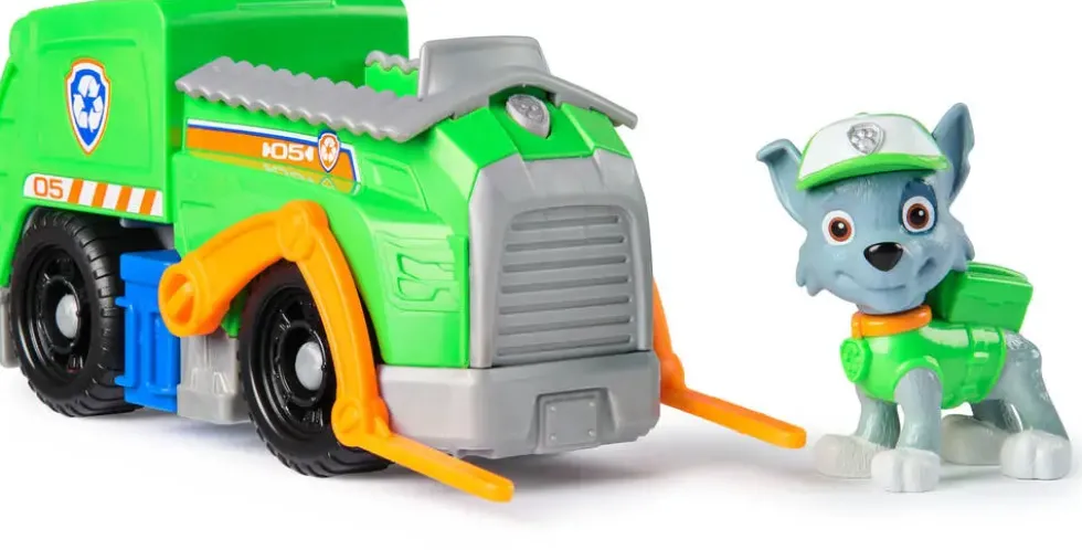LA PAT' PATROUILLE - VEHICULE + FIGURINE ROCKY