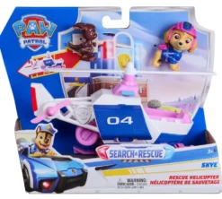 LA PAT' PATROUILLE - VEHICULE + FIGURINE SEARCH & RESCUE STELLA