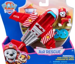 LA PAT' PATROUILLE - VEHICULE + FIGURINE MARCUS AIR RESCUE