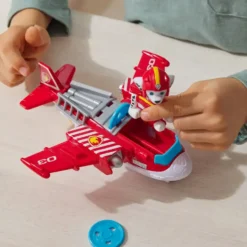 LA PAT' PATROUILLE - VEHICULE + FIGURINE MARCUS AIR RESCUE