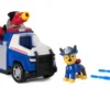 LA PAT' PATROUILLE - VEHICULE + FIGURINE FIRE RESCUE CHASE