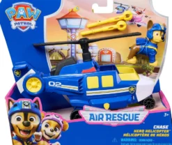 LA PAT' PATROUILLE - VEHICULE + FIGURINE CHASE AIR RESCUE