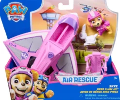 LA PAT' PATROUILLE - VEHICULE + FIGURINE STELLA AIR RESCUE
