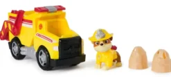 LA PAT' PATROUILLE - VEHICULE + FIGURINE FIRE RESCUE RUBEN