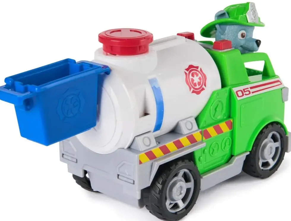 LA PAT' PATROUILLE - VEHICULE + FIGURINE FIRE RESCUE ROCKY