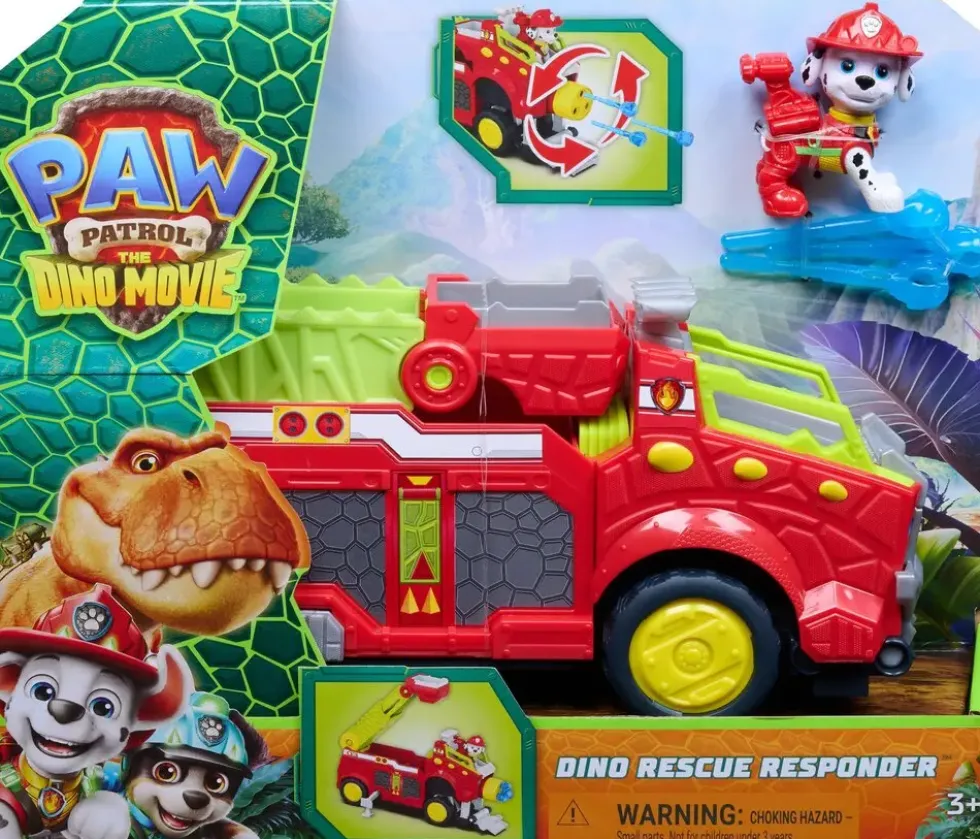 LA PAT'PATROUILLE - VEHICULE RESCUE RESPONDER MARCUS- LE FILM MISSION DINO