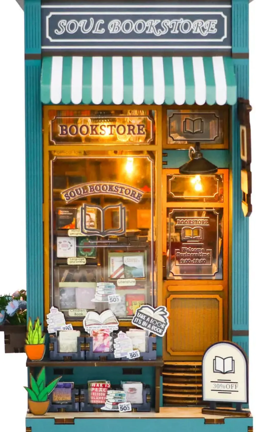 LA PETITE LIBRAIRIE A FABRIQUER