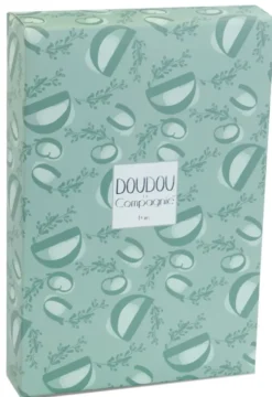 LAPIN DOUDOU - LAPIN AVEC DOUDOU VERT SAUGE
