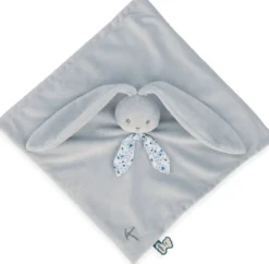LAPINOO - DOUDOU LAPIN BLEU 30 CM