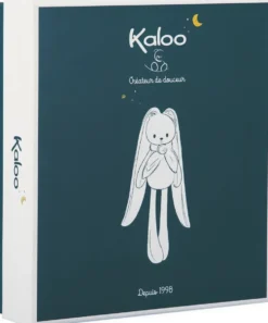 LAPINOO - DOUDOU LAPIN BLEU 30 CM