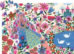 LA PRINCESSE ET SON PAON - 36 PCS