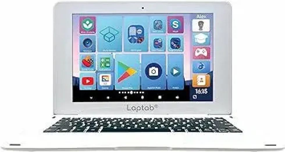 LAPTAB® 10: MON PREMIER ORDINATEUR PORTABLE AVEC ECRAN TACTILE