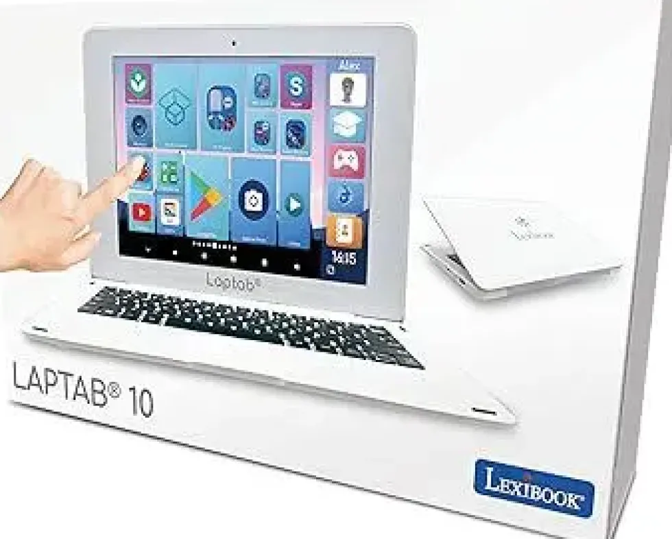 LAPTAB® 10: MON PREMIER ORDINATEUR PORTABLE AVEC ECRAN TACTILE