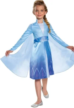 LA REINE DES NEIGES - DEGUISEMENT ELSA CLASSIQUE TAILLE 7-8 ANS