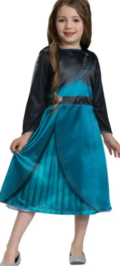 LA REINE DES NEIGES - DEGUISEMENT REVERSIBLE ELSA ET ANNA TAILLE 3-4 ANS