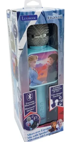 LA REINE DES NEIGES - MICRO KARAOKE SANS FIL ENCEINTE BLUETOOTH