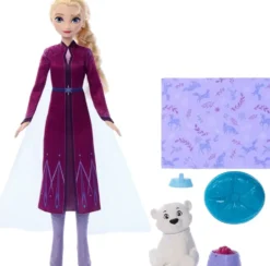 LA REINE DES NEIGES - POUPEEELSA ET L'OURSON
