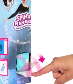 LA REINE DES NEIGES - SPIN AND REVEAL ANNA