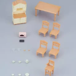 LA SALLE A MANGER - SYLVANIAN MEUBLES ET ACCESSOIRES