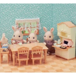 LA SALLE A MANGER - SYLVANIAN MEUBLES ET ACCESSOIRES