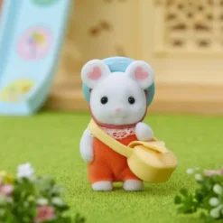 LE BEBE SOURIS MARSHMALLOW - SYLVANIAN TOUT POUR BEBES