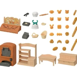 LE COFFRET BOULANGERIE POUR COSY COTTAGE - SYLVANIAN COMMERCES