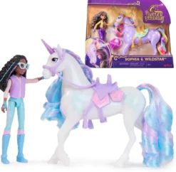 L'ECOLE DES LICORNES - COFFRET LICORNE ET POUPEE