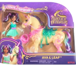 L'ECOLE DES LICORNES - COFFRET LICORNE ET POUPEE LEAF ET AVA