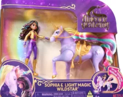 L'ECOLE DES LICORNES - POUPEE SOPHIA ET WILDSTAR MAGIC LIGHT