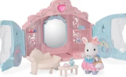 LE DRESSING DE PRINCESSE - SYLVANIAN PERSONNAGES ET TENUES