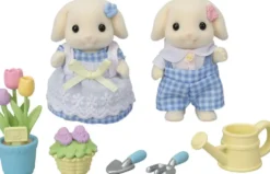 LE FRERE ET LA SŒUR LAPIN BELIER - SYLVANIAN FAMILLES