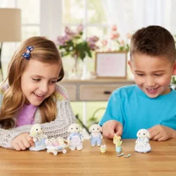 LE FRERE ET LA SŒUR LAPIN BELIER - SYLVANIAN FAMILLES